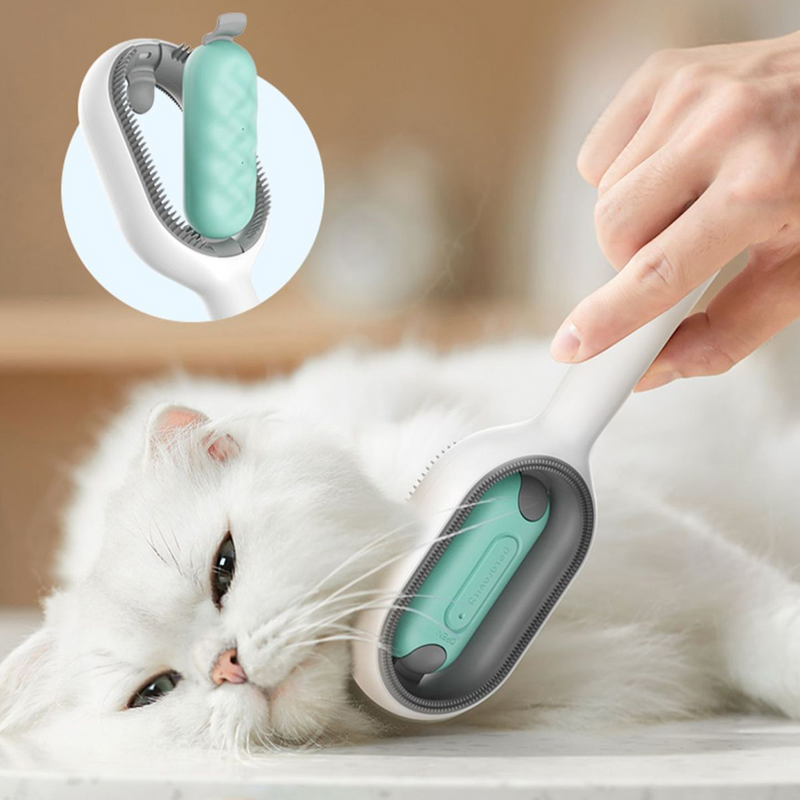 Escova Multifuncional com Água para Pets