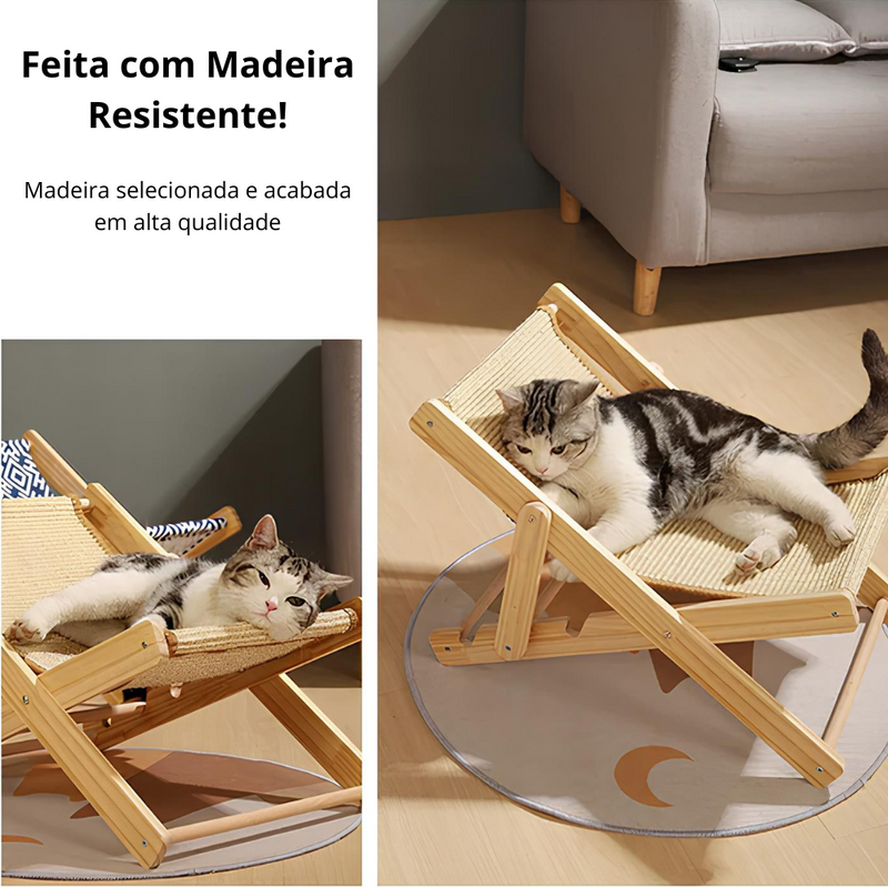 Cadeira Arranhador para Gatos