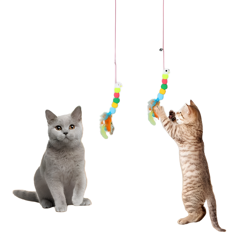 Brinquedo de Pendurar com Ventosa para Gatos